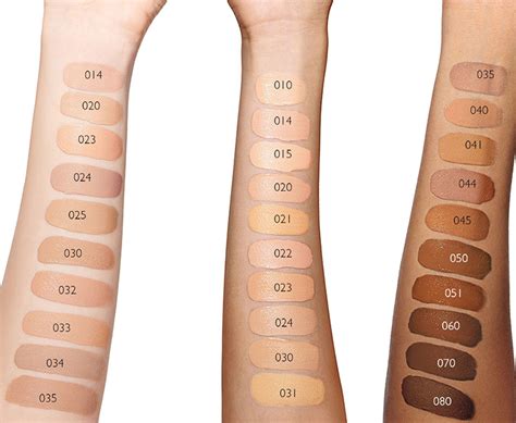 dior forever undercover odcienie|dior forever foundation color chart.